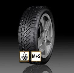 Лот: 4340399. Фото: 1. Continental 205/60 R16 ContiIIceContact... Шины