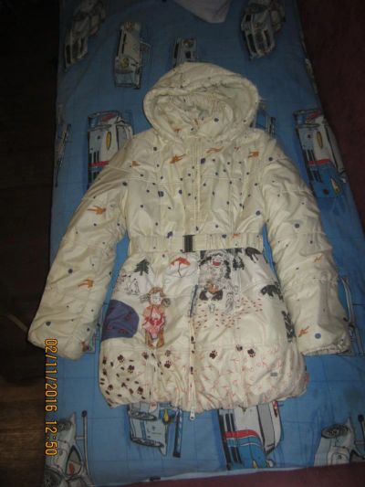 Лот: 8488951. Фото: 1. Пальто зимнее Orbi на девочку... Верхняя одежда