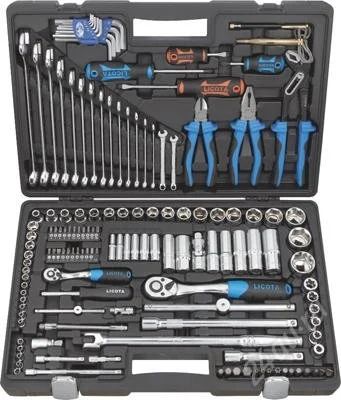 Лот: 2468786. Фото: 1. Набор инструмента 143пр. Ручные инструменты для автомобиля