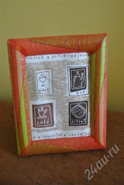 Лот: 309864. Фото: 1. рамка в стиле декупаж. Аксессуары