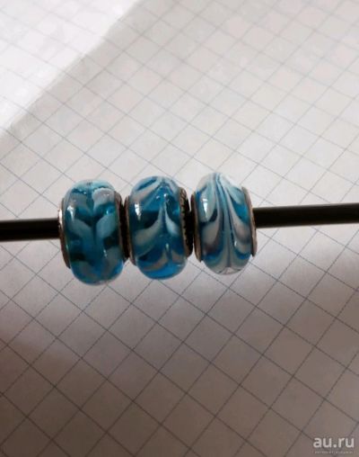 Лот: 13470995. Фото: 1. Бусина, шарм, муранское стекло. Другое (ювелирные изделия, бижутерия, часы)