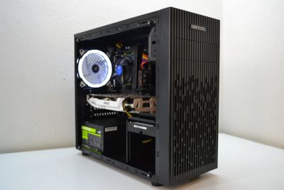 Лот: 17155332. Фото: 1. Игровой компьютер i3 9100f / GTX... Компьютеры в сборе