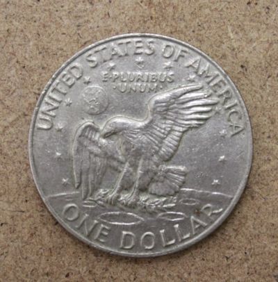 Лот: 21759241. Фото: 1. США 1 доллар 1978 года. Лунный... Америка