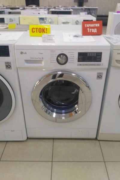 Лот: 16758715. Фото: 1. Стиральная машина lg f12m7hds3... Стиральные машины