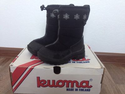 Лот: 6498895. Фото: 1. Сапожки зимние утепленные Kuoma. Сапоги