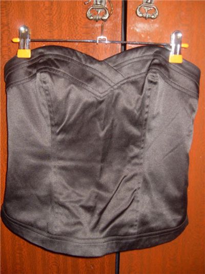 Лот: 8419860. Фото: 1. Топ-корсет oogji черный. 44-46... Корсеты