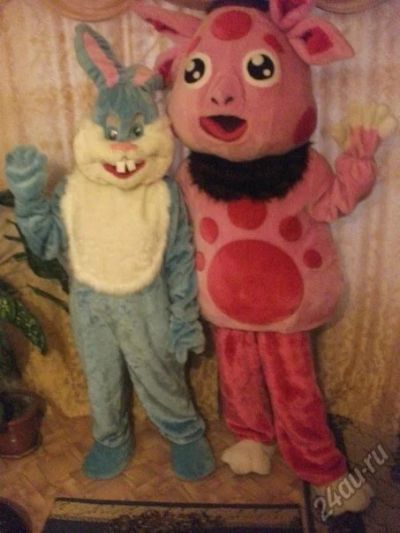 Лот: 7034299. Фото: 1. Ростовая кукла ЗАЯЦ!!!. Другое (готовый бизнес)