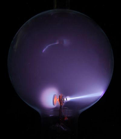 Лот: 20506867. Фото: 1. Советская газоразрядная водородная... Электронные лампы