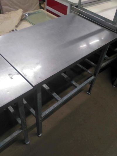 Лот: 13846002. Фото: 1. Стол разделочный (1000х600х870... Торговое