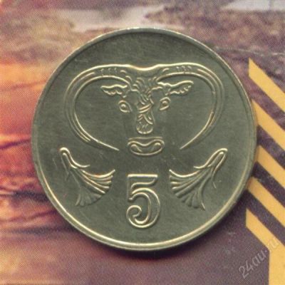 Лот: 2631416. Фото: 1. кипр 5 центов 1994 (аверс тип... Европа