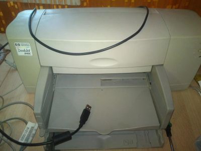 Лот: 4961269. Фото: 1. Принтер струйный цветной HP DeskJet... Струйные принтеры