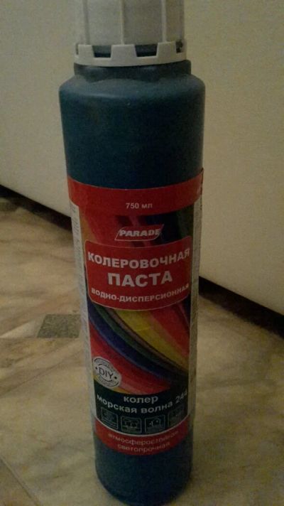 Лот: 9138586. Фото: 1. Колеровочная паста. Краски, лаки, растворитель