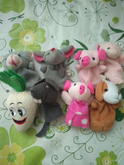 Лот: 12846433. Фото: 1. Игрушки на палец/ пальчиковый... Развивающие