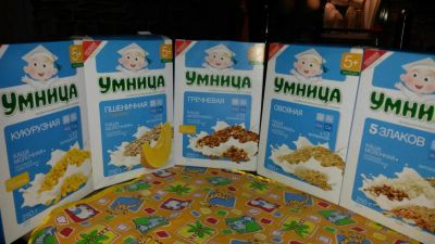 Лот: 3730703. Фото: 1. Каши молочные Умница. Детское питание