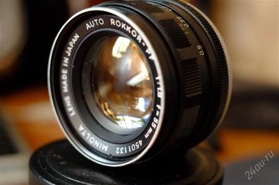 Лот: 2731171. Фото: 1. Minolta AUTO ROKKOR-PF 55mm F1... Объективы