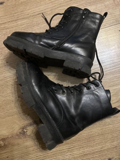 Лот: 25896386. Фото: 1. Ботинки высокие демисезонные... Ботинки, полуботинки