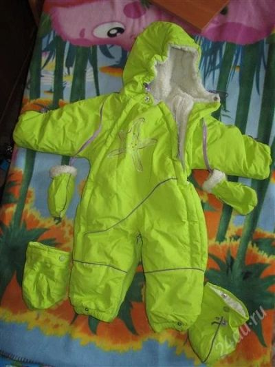 Лот: 2074895. Фото: 1. Комбинезон зимний унисекс р. 80... Верхняя одежда