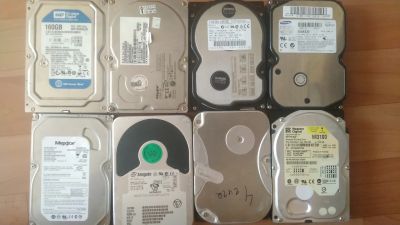 Лот: 17691272. Фото: 1. Старые и очень старые IDE жёсткие... Жёсткие диски (HDD)