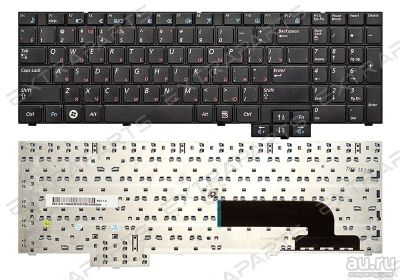 Лот: 15963435. Фото: 1. Клавиатура SAMSUNG X520 (RU) черная. Клавиатуры для ноутбуков