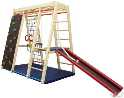 Лот: 13346681. Фото: 1. ДСК Богатырь 170 белый. Детские спортивные комплексы, батуты