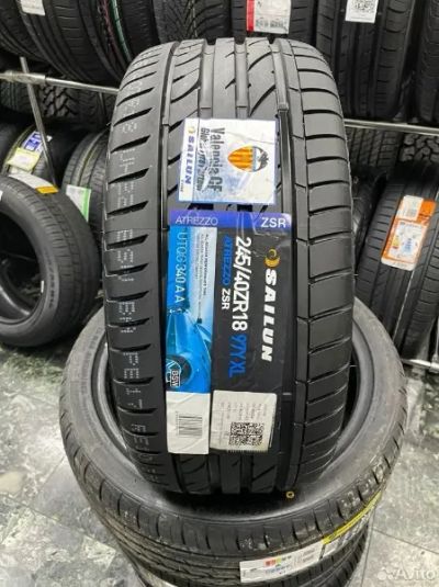 Лот: 20108767. Фото: 1. шины 245/40 R18 Sailun Atrezzo... Шины
