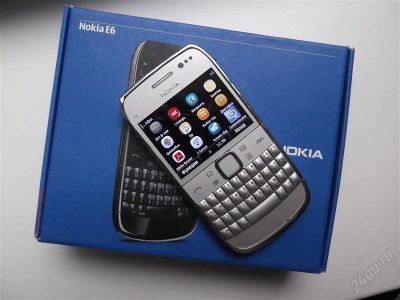 Лот: 2113839. Фото: 1. Nokia E6-00 (Гарантия. Как новый... Смартфоны