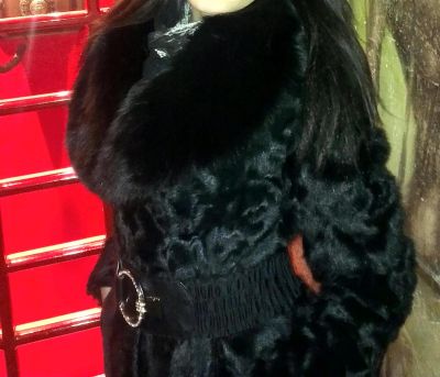 Лот: 3140294. Фото: 1. Шуба из меха козы длинная 42-44... Верхняя одежда