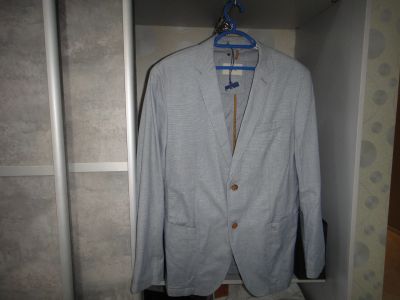 Лот: 25886650. Фото: 1. Пиджак в стиле smart casual премиум-класса... Пиджаки