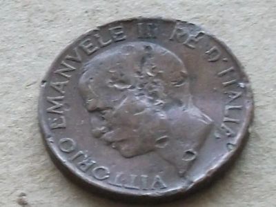 Лот: 20587338. Фото: 1. Монета 5 чентезимо пять Италия... Европа