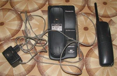 Лот: 2857220. Фото: 1. Неисправный (на запчасти) Радио-телефон... DECT и радиотелефоны