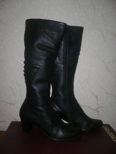 Лот: 6999486. Фото: 1. Женские весенние сапожки 38 р-р. Сапоги