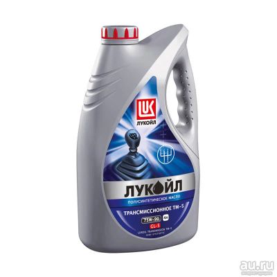Лот: 12497290. Фото: 1. Лукойл ТМ-5 75W-90 GL-5 4 л. Масла, жидкости