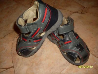 Лот: 2374758. Фото: 1. сандалии Зебра 24 р носили только... Сандалии