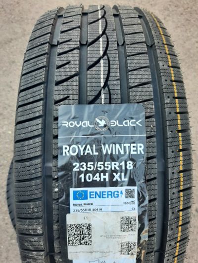 Лот: 25889966. Фото: 1. 235/55 R18 104H Royal Black Winter... Шины