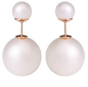 Лот: 4513066. Фото: 1. Сережки реплика Dior пуссеты. Серьги, каффы