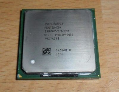 Лот: 1684638. Фото: 1. Intel Pentium 4 , 3.00Ghz (Made... Процессоры