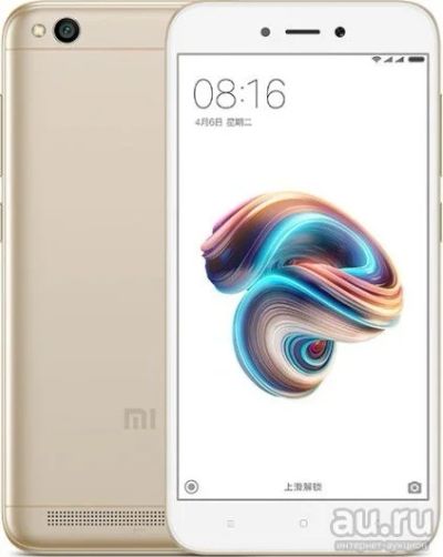 Лот: 10965666. Фото: 1. Xiaomi Redmi 5A, 2GB+16GB Золотой... Смартфоны