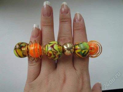 Лот: 412275. Фото: 1. Изделия из полимерной глины,браслет... Браслеты