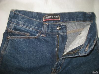 Лот: 17306231. Фото: 1. Крутые фирменные джинсы с большими... Брюки, шорты, джинсы