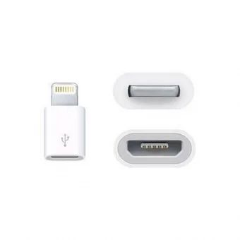 Лот: 11993850. Фото: 1. Переходник Micro USB на Apple... Дата-кабели, переходники
