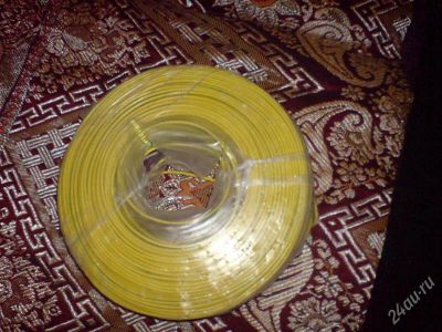 Лот: 1055731. Фото: 1. провод пв1 сечение 2.5. Провода, кабели