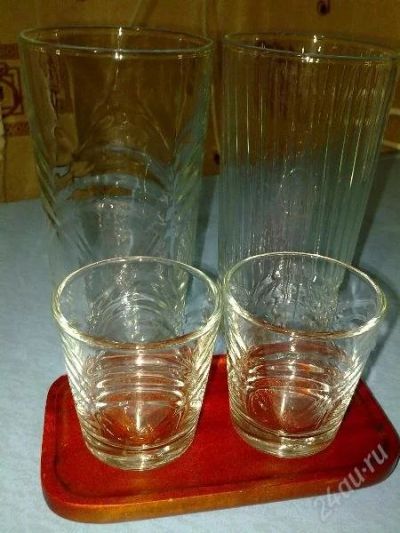 Лот: 158349. Фото: 1. Стаканы стекло, 200 мл. 22 шт... Кружки, стаканы, бокалы