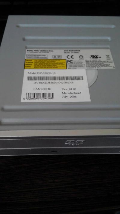 Лот: 5184013. Фото: 1. DVD-ROM. Приводы CD, DVD, BR, FDD