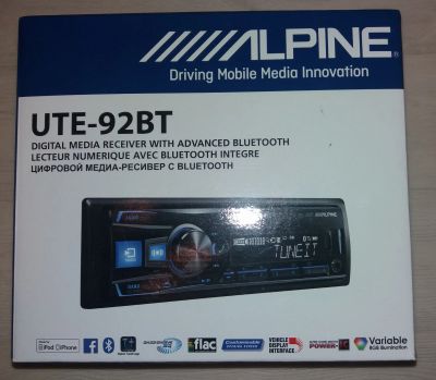 Лот: 14716939. Фото: 1. Alpine UTE-92BT. Автомагнитолы