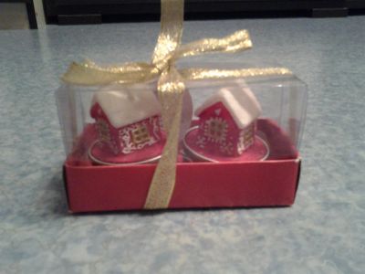 Лот: 3428616. Фото: 1. Свеча "Снежный домик". Свечи