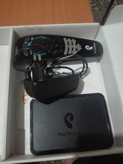 Лот: 17281763. Фото: 1. приставка ростелеком (Не выкупили... Цифровое, спутниковое ТВ