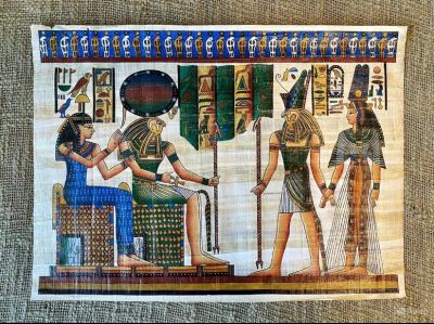 Лот: 20963348. Фото: 1. Панно. Египетский папирус. Произведения