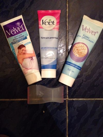 Лот: 5403549. Фото: 1. Крема для депиляции одним лотом... Средства личной гигиены