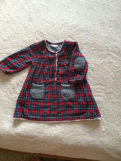 Лот: 4563189. Фото: 1. Платье в модную клетку Next, р... Платья, сарафаны