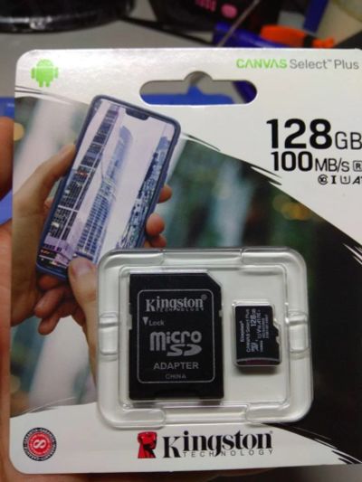 Лот: 16496248. Фото: 1. Micro SD 128Gb\карта MicroSDHC... Карты памяти